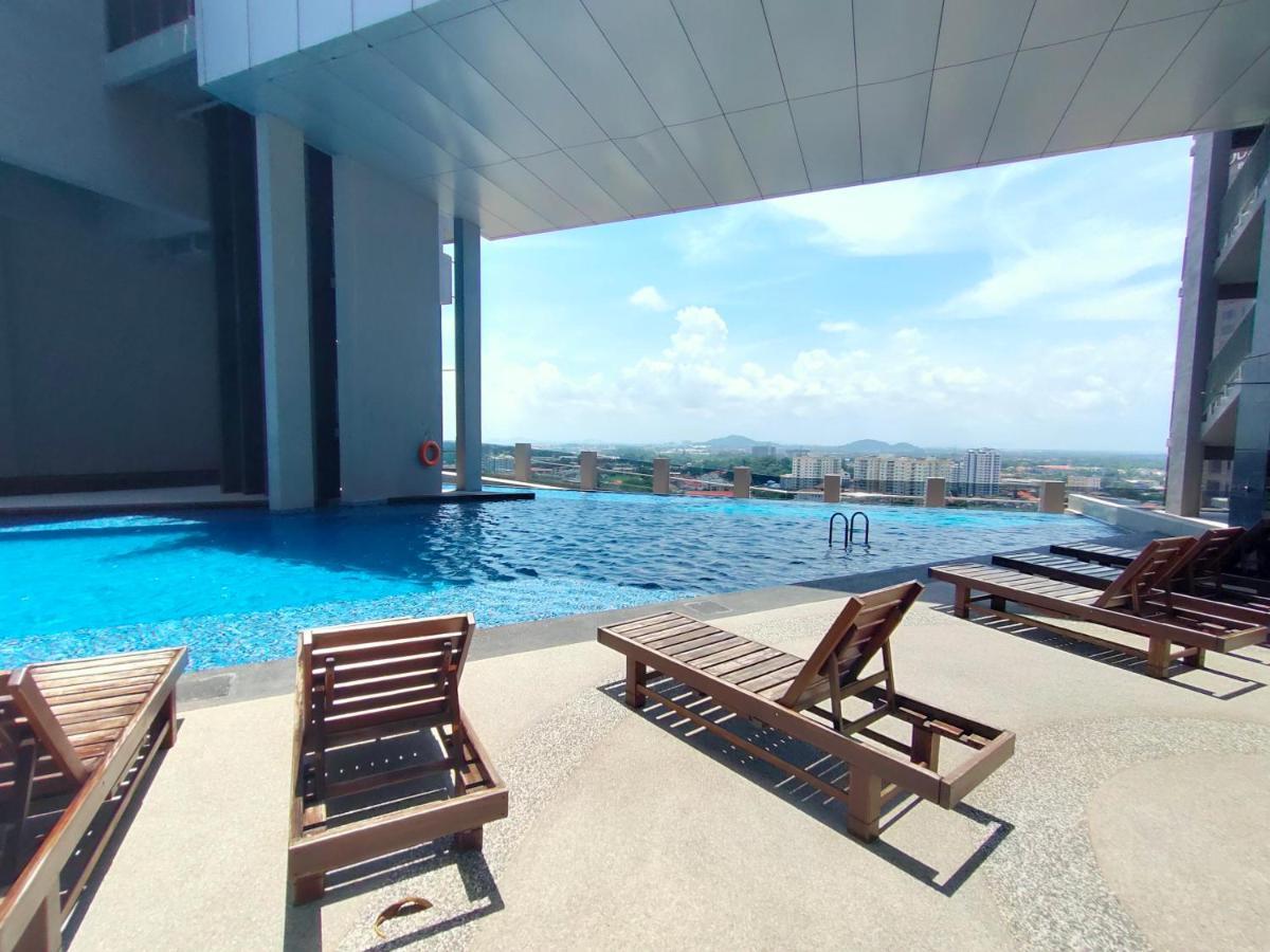 Melaka Town - Imperio Residence Studio With Bathtub Buitenkant foto
